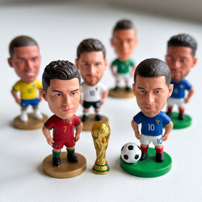 BootBox Soccer Advent Calendar mini chibi figurines close-up